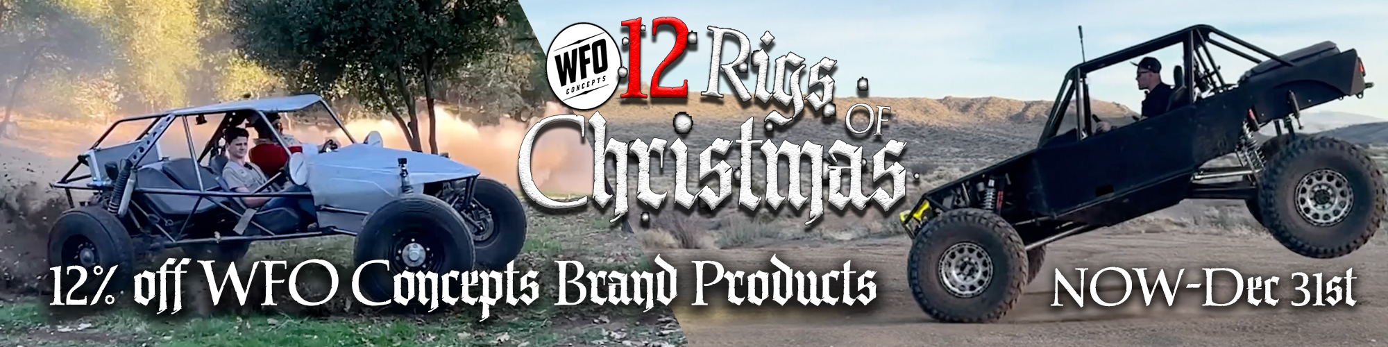 WFO 12 Rigs Of Christmas Sale