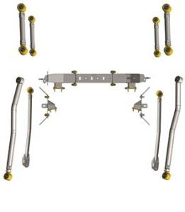 WFO Concepts - 2020-2022 Jeep JT Gladiator Long Arm Front, Mid Arm Rear Suspension Upgrade Kit