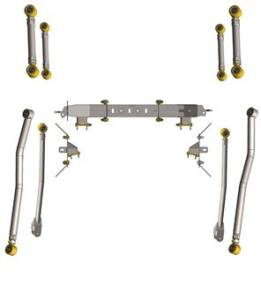 WFO Concepts - 2020-2022 Jeep JT Gladiator Long Arm Front, Mid Arm Rear Suspension Upgrade kit