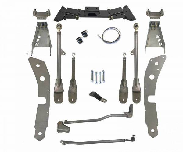 WFO GM HD 6" SAS KIT USING FORD SUPERDUTY AXLE (RADIUS ARM)