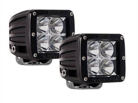 Rigid - Rigid Dually Series Clear Flood Light - Set of Two