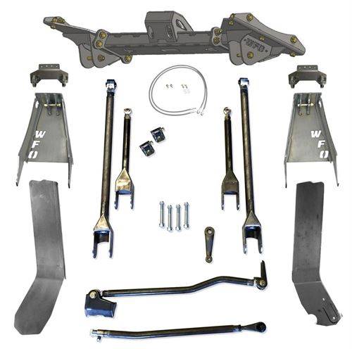 WFO Concepts - 88-98 1500 Chevy/GMC 5"-7" Coil Over Solid Axle Kit
