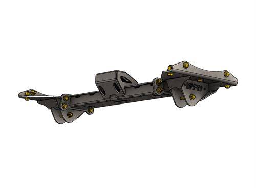 WFO Concepts - Chevy 88-98 OBS Builder 3 Piece Crossmember
