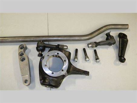 WFO Concepts - 10 Bolt/ D44 Cross-Over Steering Kit, Fullsize, Bent Draglink Without Ball Joints
