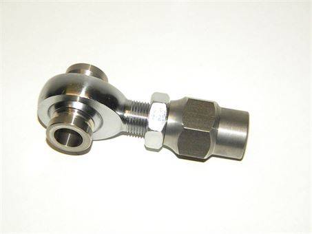 WFO Concepts - 3/4" x 3/4" RH Rod End Kit w/ Tube Insert (1" ID), Jam Nut & High Misalignment Spacers (5/8")