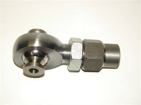 WFO Concepts - 7/8" x 7/8" LH Rod End Kit w/ Tube Insert (1" ID), Jam Nut & 5/8" High Missalignment