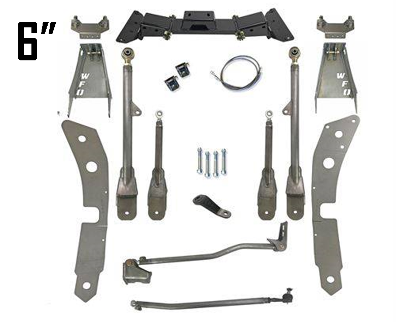 WFO Concepts - 11-19 WFO GM HD 6" SAS Kit using Ford Super Duty Axle (Radius Arm)