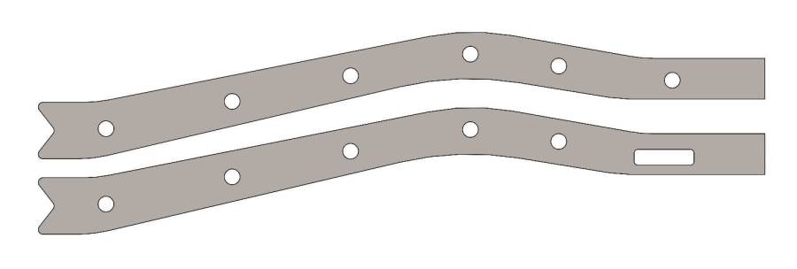 WFO Concepts - Toyota FJ-40 Front Universal Frame Plates