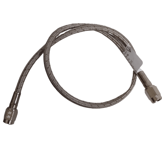 WFO Concepts - Stainless Steel Brake Line with Straight End, 12"