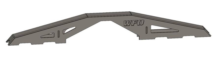 WFO Concepts - Rear Axle Truss Full Width, GM Full Floating 14 Bolt 1999-2010