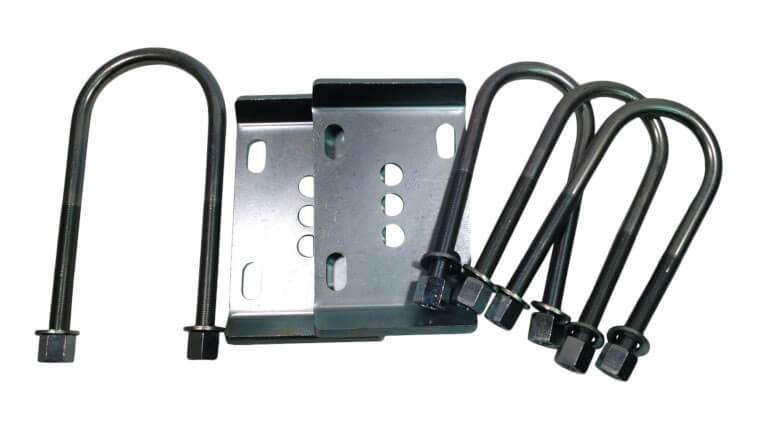 WFO Concepts - Ford Dana 60 Front U-Bolt Flip Kit With Spring Plates