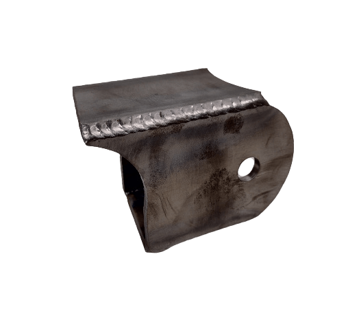WFO Concepts - Front Truss Tube Lower Link Mount, Passenger Side D60, 10 Degree with 5/8" Hole