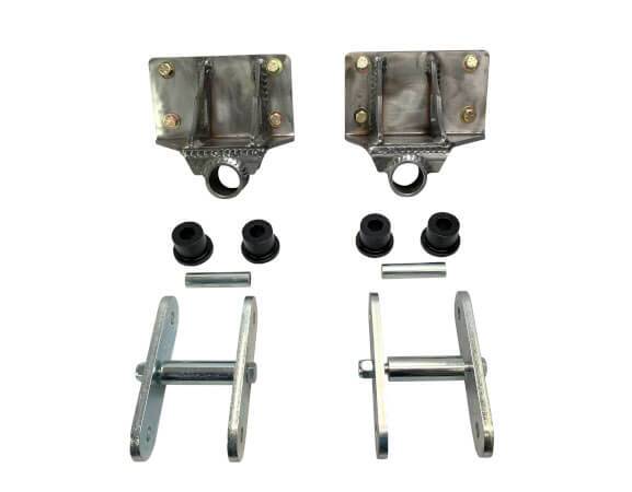 WFO Concepts - 1973-1987 GMC/Chevy 1/2 & 3/4 Ton Shackle Flip, 5" Shackles
