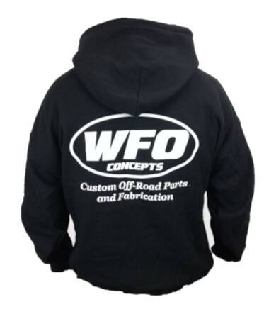 WFO Concepts - WFO Black Pullover Sweatshirt, 2X-Large