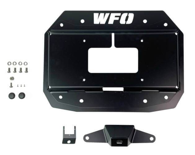 WFO Concepts - Jeep JL License Plate Mount/Spare Tire Delete