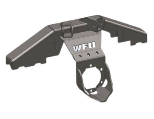 WFO Concepts - Rear Axle Truss with Pinion Guard and Upper Link Mounts for 1.25" Heim Joint with 5/8" Bolt, 10 Degree