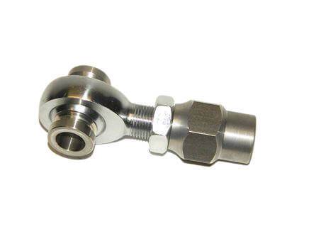 WFO Concepts - 3/4" x 3/4" RH Rod End Kit w/ Tube Insert (1" ID), Jam Nut & High Misalignment Spacers (1/2")