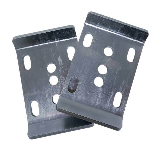 WFO Concepts - 3" Leaf Spring Plate, Pair