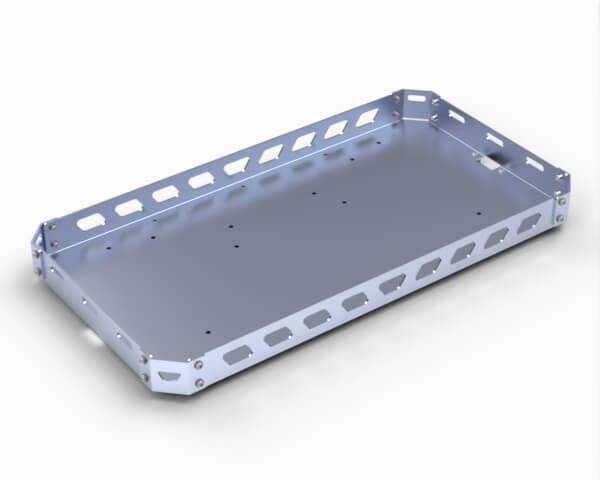 WFO Concepts - WFO 30.75" x 16" Universal Aluminum Cargo Basket