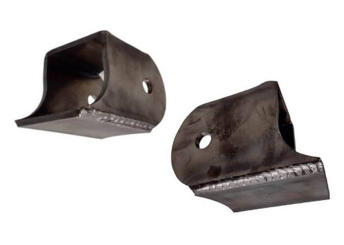 WFO Concepts - Front Truss Lower Link Mounts, 10 Degree With 5/8" Hole, Ford D60 Axle Housing