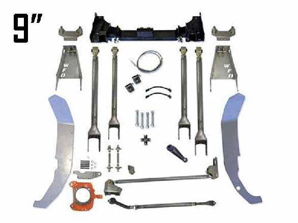 WFO Concepts - 00-10 WFO GM HD 9" SAS Kit using Ford Super Duty Axle (4 Link)