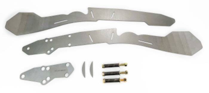 WFO Concepts - Toyota Tacoma 2005-2015 Frame Plates for Use With Toyota IFS Steering Box