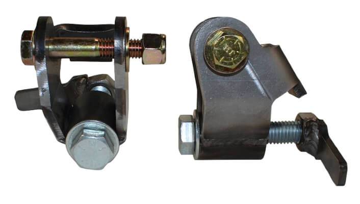 WFO Concepts - Coilover Relocation Bracket for 2005-2017 Ford Super Duty Axle, Pair