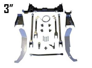 WFO Concepts - 00-10 WFO GM HD 3" SAS Kit Using Ford Super Duty Axle (Radius Arm) - Image 1