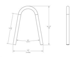 WFO Concepts - WFO Universal, 1.75"x.120" DOM Shock Hoops - Image 2