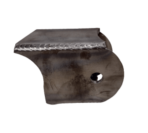 WFO Concepts - Front Truss Tube Lower Link Mount, Passenger Side D60, 10 Degree with 5/8" Hole - Image 2