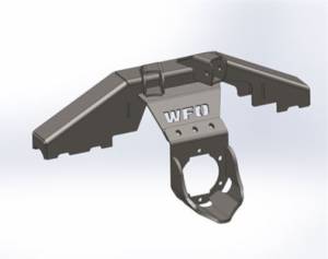 WFO Concepts - Truss with Pinion Guard and Upper Link Mounts for 3/4" or 7/8" Heim Joint with 5/8" Bolt, 10 Degree - Image 1