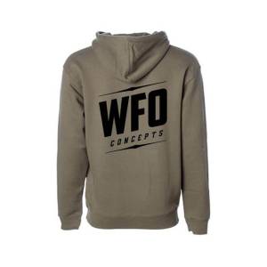 WFO Concepts - WFO High Life Army Green Pullover Sweatshirt, Medium - Image 3