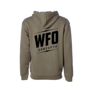 WFO Concepts - WFO High Life Army Green Pullover Sweatshirt, 2X-Large - Image 3