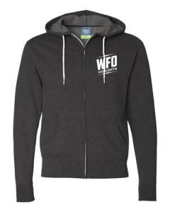 WFO Concepts - Ladies Zip Up Charcoal Heather Sweatshirt, Large - Image 1