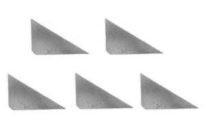 WFO Concepts - Five 1/4" Triangle Gussets - Image 1