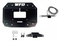 JL License Plate Mount-Spare Tire Delete - With and Without Lights