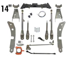 WFO Concepts - 11-19 WFO GM HD 14" SAS Kit using Ford Super Duty Axle (Radius Arm) - Image 1