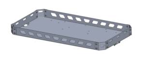 WFO Concepts - WFO 30.75" x 16" Universal Aluminum Cargo Basket - Image 3