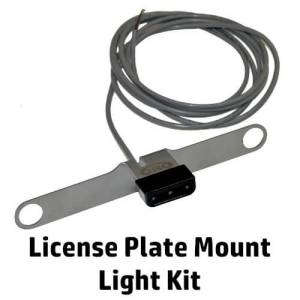 WFO Concepts - 2018+ Jeep JL Aluminum License Plate Mount/Spare Tire Delete With Lights - Image 3