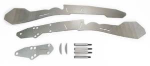 WFO Concepts - Toyota Tacoma 2005-2015 Frame Plates for Use With PSC Steering Box - Image 1