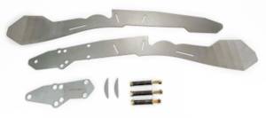 WFO Concepts - Toyota Tacoma 2005-2015 Frame Plates for Use With Toyota IFS Steering Box - Image 1