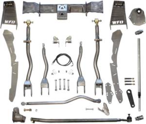 WFO Concepts - WFO 2005-2015 Toyota Tacoma SAS Kit Using 2005-2020 Ford Super Duty Axle With Toyota IFS Steering Box and Stock Steering Setup - Image 2