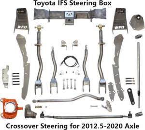 WFO Concepts - WFO 2005-2015 Toyota Tacoma SAS Kit Using 2012.5-2020 Ford Super Duty Axle With Toyota IFS Steering Box and Crossover Steering Setup - Image 1
