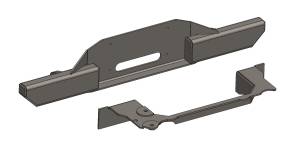 WFO Concepts - CJ Front Bumper, Fits Warn 8274 Winch, Unwelded - Image 3