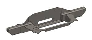 WFO Concepts - CJ Front Bumper, Fits Warn 8274 Winch, Unwelded - Image 4