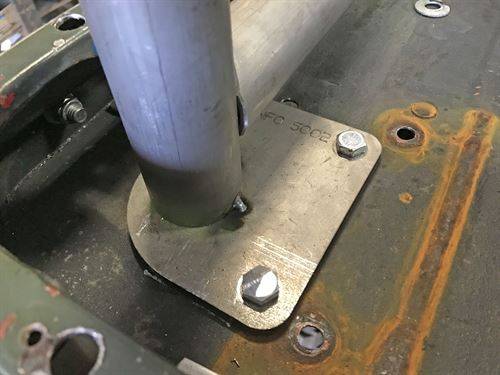 Rear Corner Roll Cage Plates | WFOConcepts.com