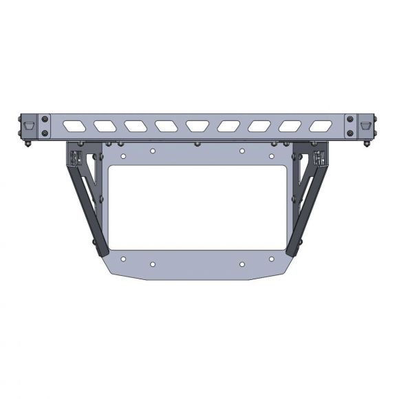 2018+ Jeep JL Tailgate Ice Chest Rack - Black | WFOConcepts.com